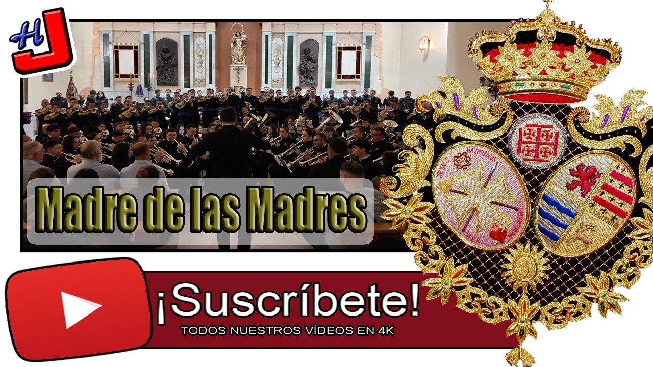 🎼 Marcha: MADRE DE LAS MADRES 🎺 BCT Jesús Nazareno ⚜️ 4K 📹