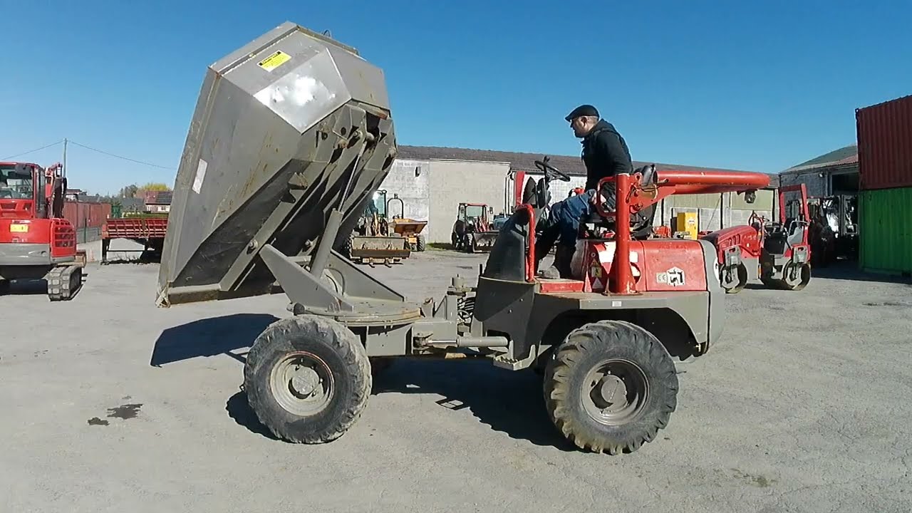 DUMPER GIRABENNE DIESEL CAPACITE 4T - AUSA DE 2013 AUSA D400AHG 2017  264688
