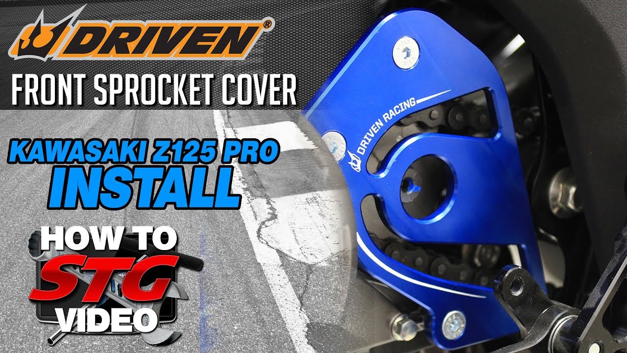 Driven Racing Sprocket Cover Installation from Sportbiketrackgear.com