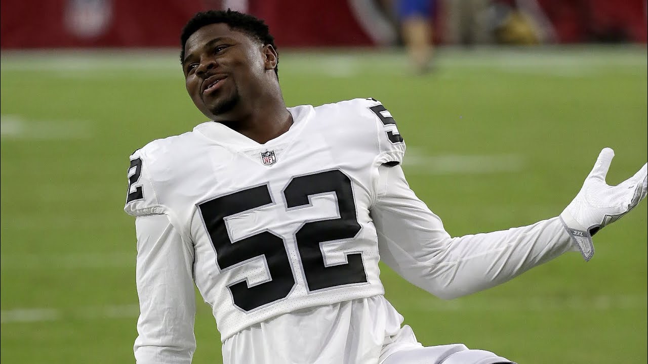 High Quality Raiders Khalil Mack Clips For Edits/Intros (1080p)