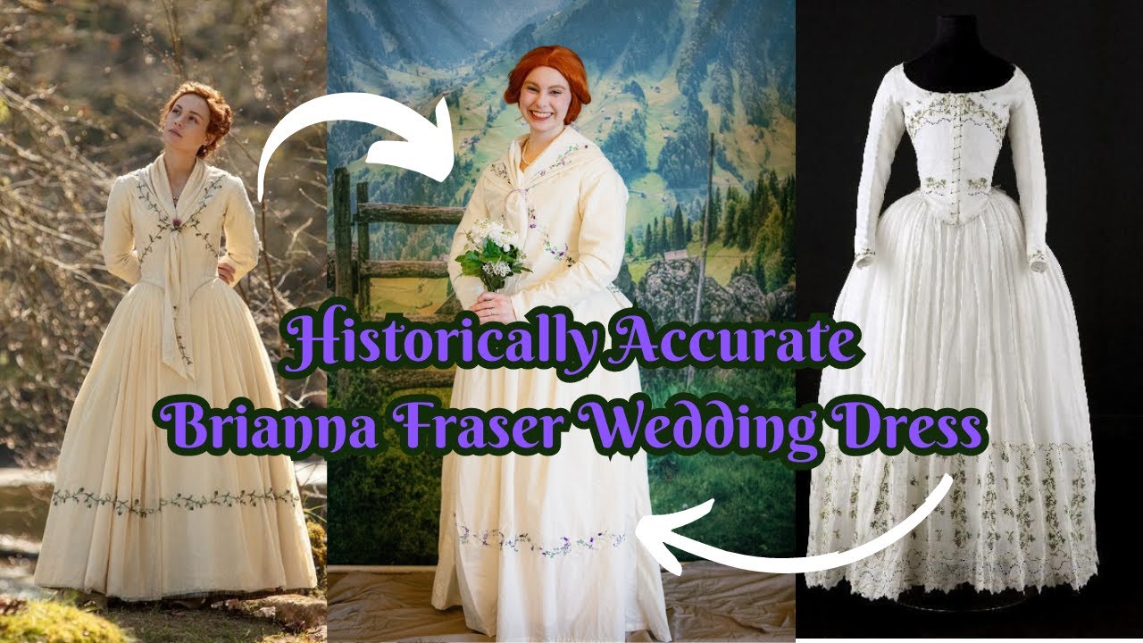 Making a Historically Accurate Cosplay of Brianna Fraser's Wedding Dress from Outlander Season 5