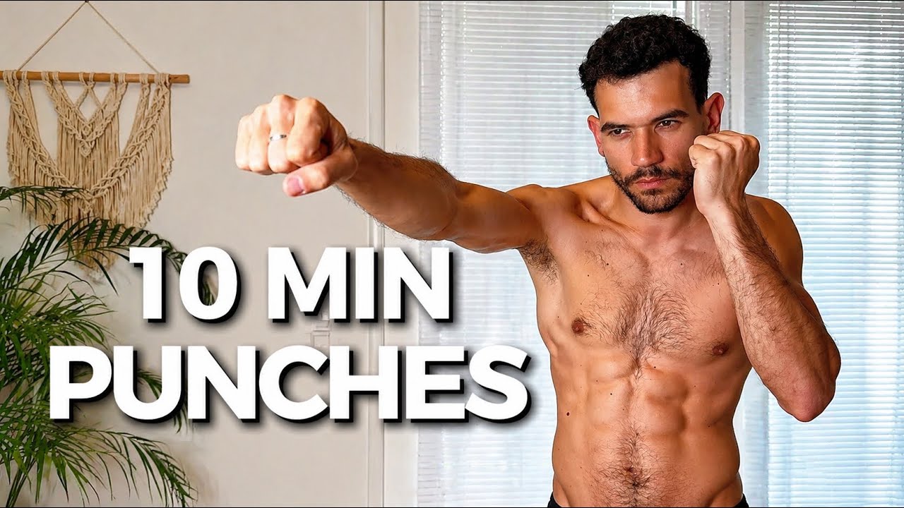 Train Like A Fighter Cardio | 10 Min Punch Workout | Everyday ( No Equipment )