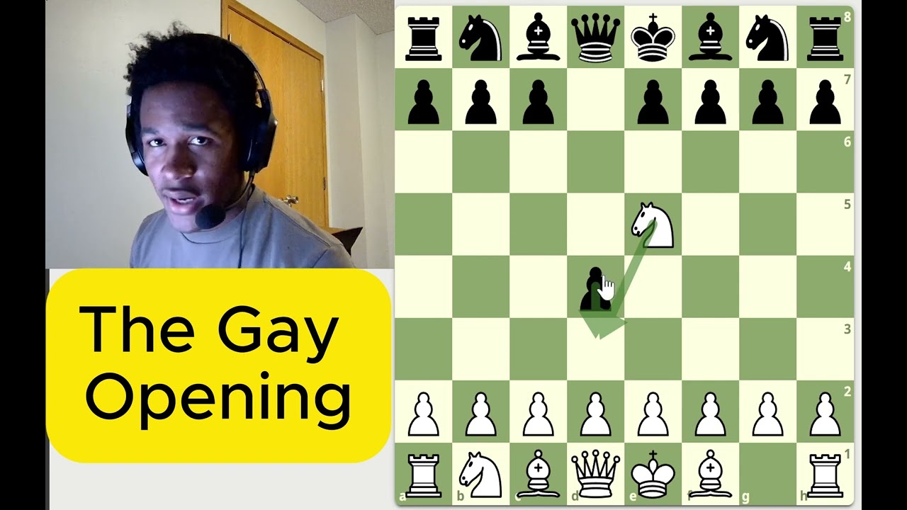 The Gayest Opening Ever #chess #chessgame #chessstrategy