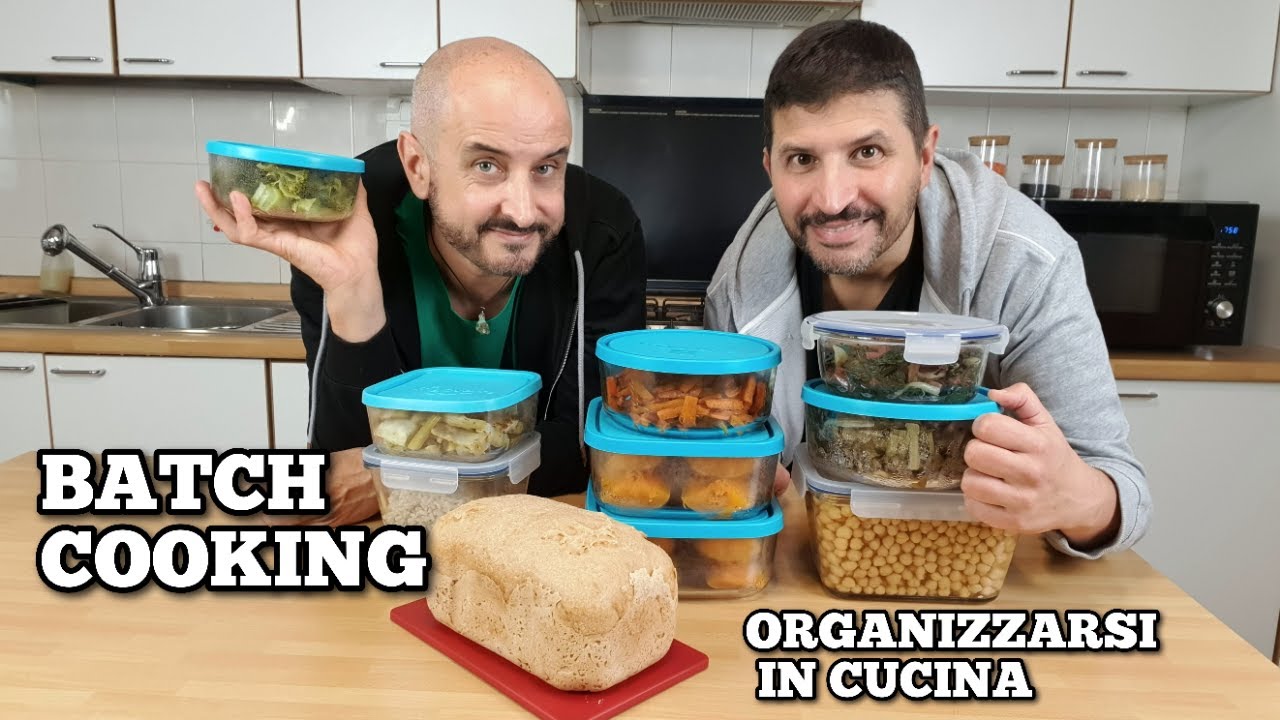 Batch Cooking. Come organizzarsi in cucina e risparmiare tempo. Forno, pentole e instant pot.