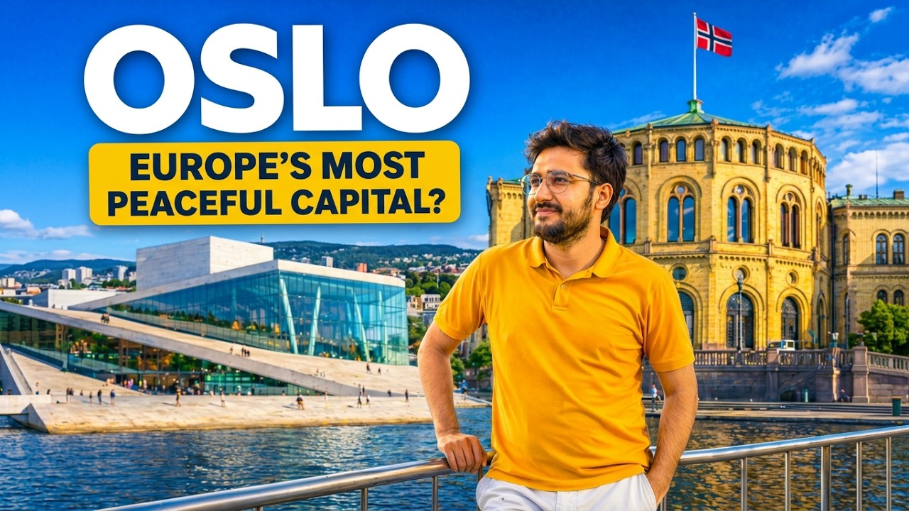 Oslo Summer Walk: No Music, No Talking, Just Pure Vibes 🇳🇴