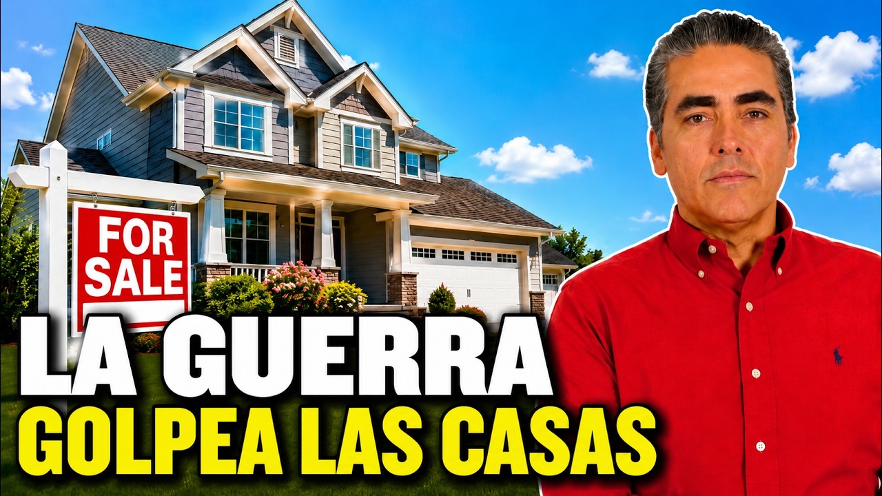 ¡Crisis Inmobiliaria! El Conflicto con Irán Está Impactando las Tasas de Interés en EE.UU.⁠