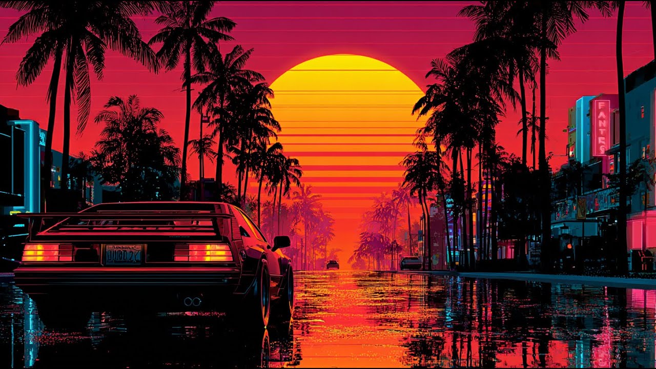 🌆 Calm Synthwave for Coding, Reading & Escape - Dusk Memory Drive
