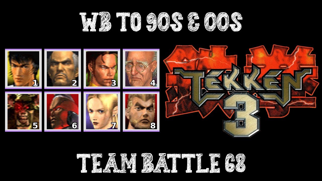 🎮 Tekken 3: Сложный уровень сложности | 🔥Режим командного боя №68 🔥| Геймплей Duckstation