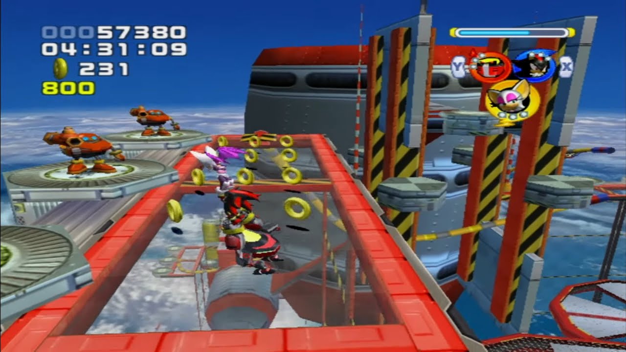Egg Fleet 111,530 Points - Team Dark - Sonic Heroes (GCN)