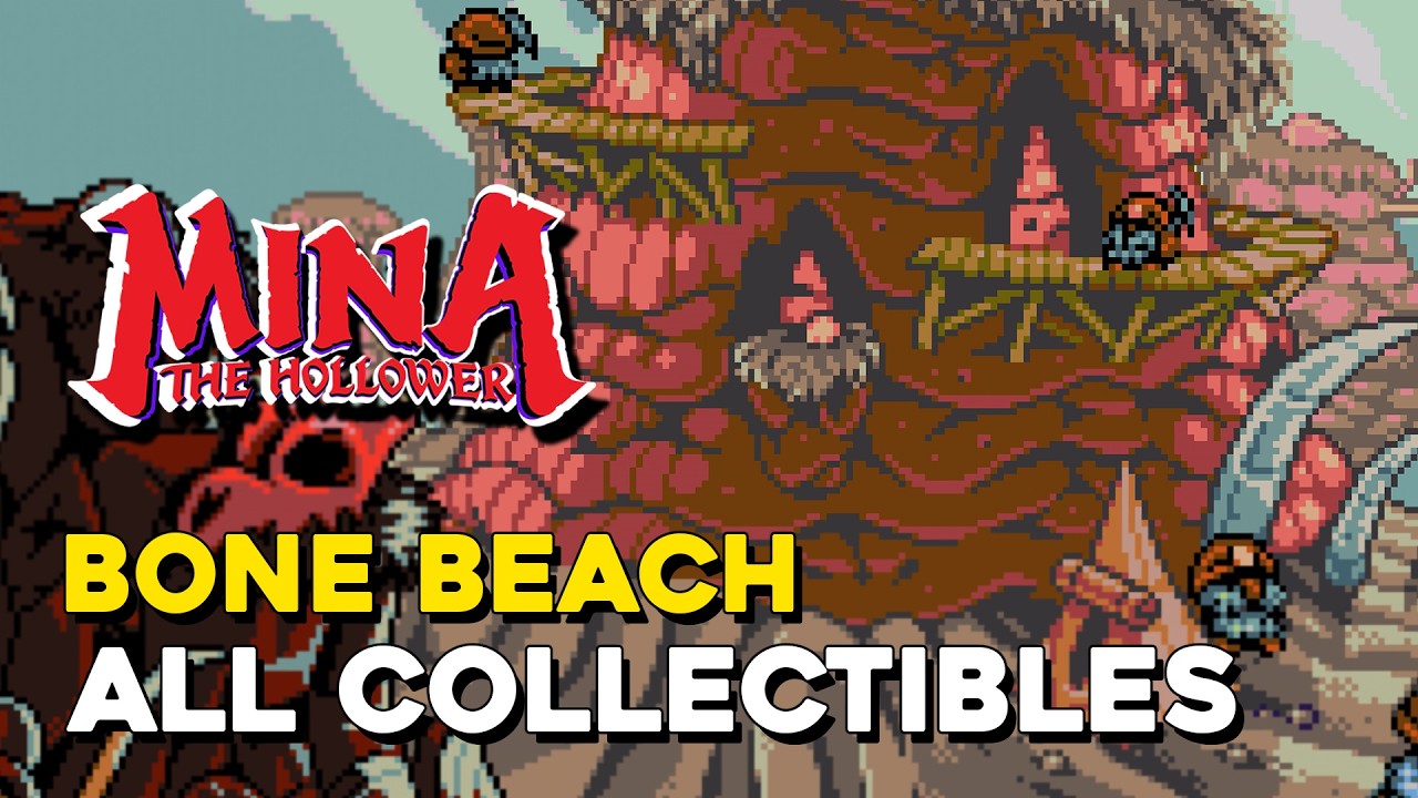 Mina the Hollower Bone Beach All Collectible Locations
