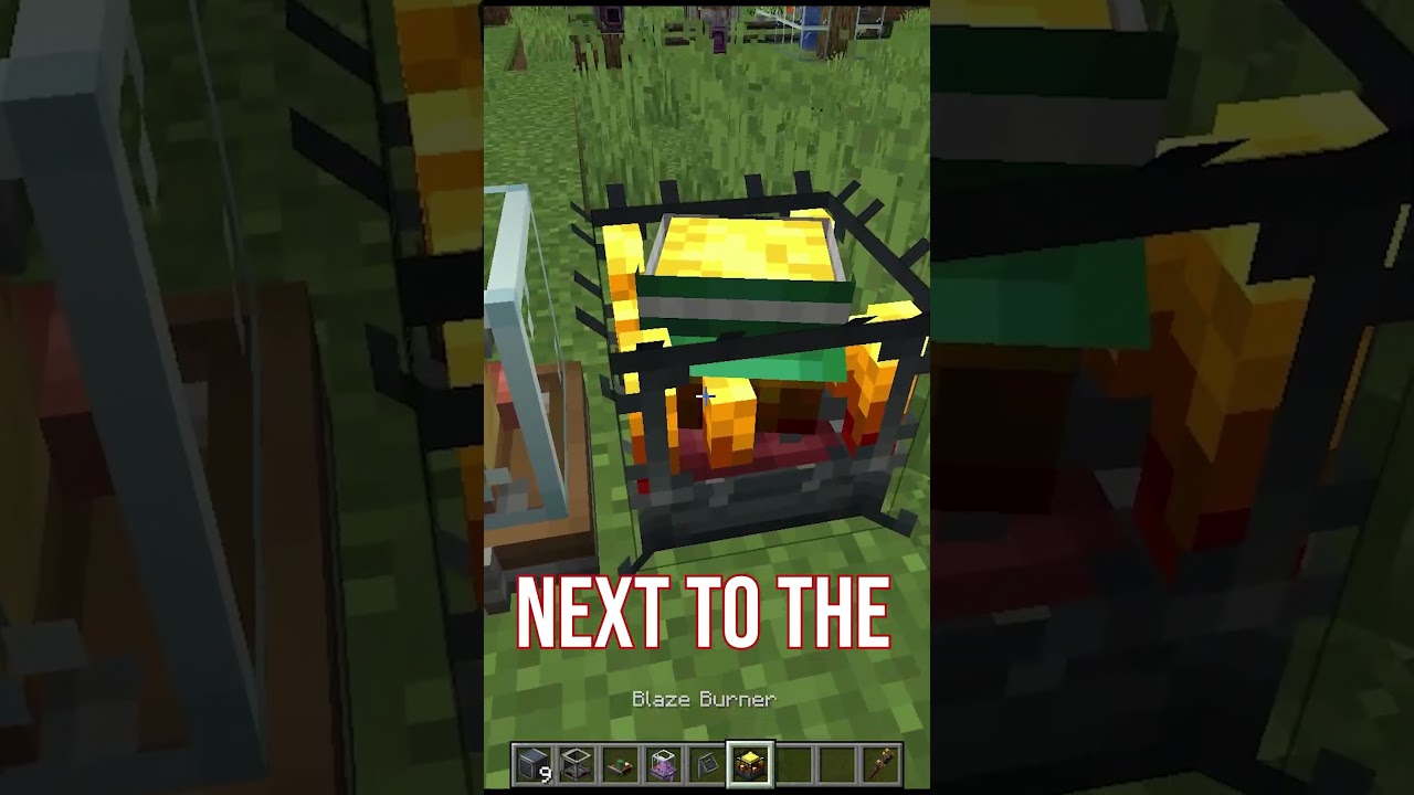 Как создать простое хранилище для массовых грузов с помощью Create в #minecraft