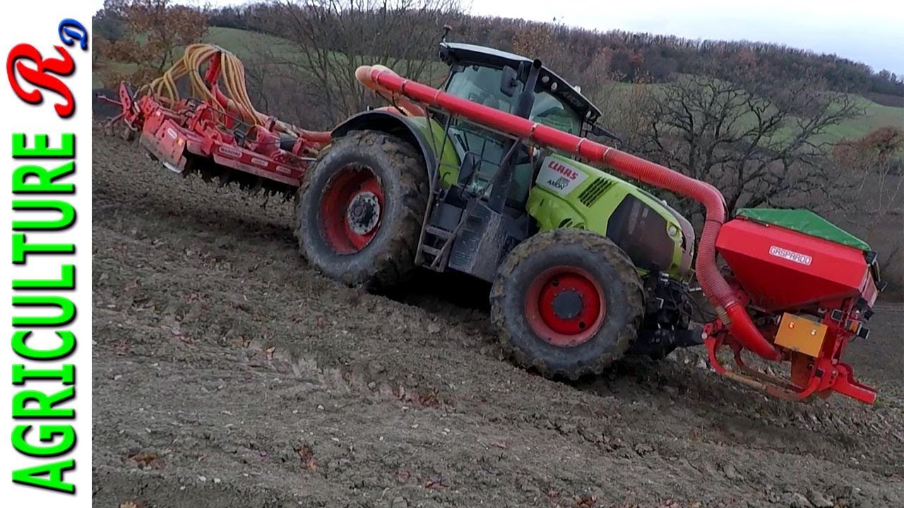 Semina 2021 - Claas Axion 870 - Azienda Agricola Montalbini