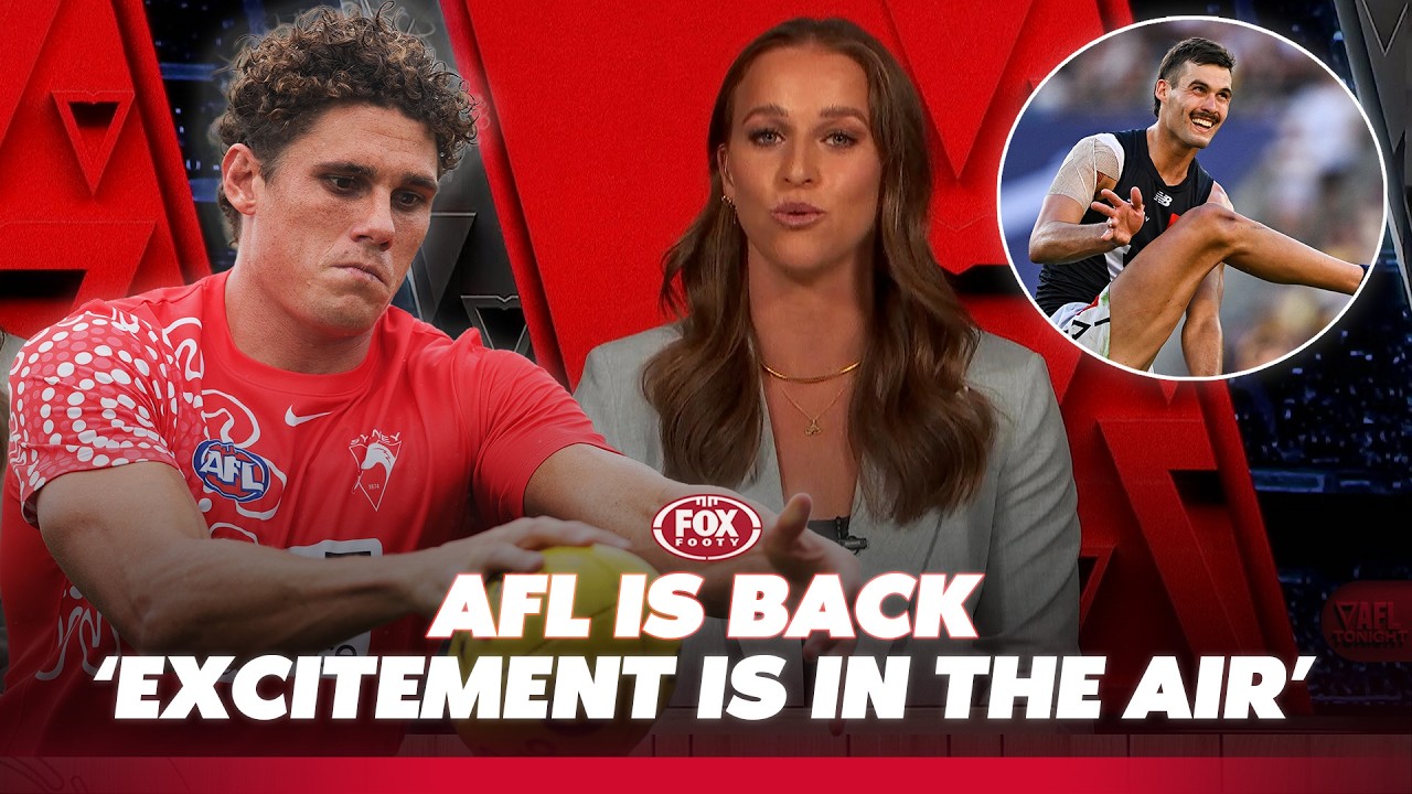 Curnow set to face Carlton in Sydney debut 👀 + Sam Darcy in doubt for Dogs' opener 🫣 | AFL Tonight