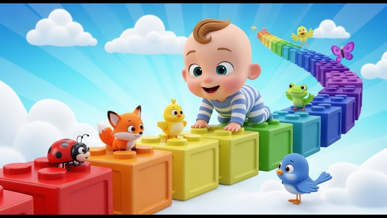 Learn Color Pathway 🌈🚶 | Fun Learning Adventure for Kids | Colors & Early Learning