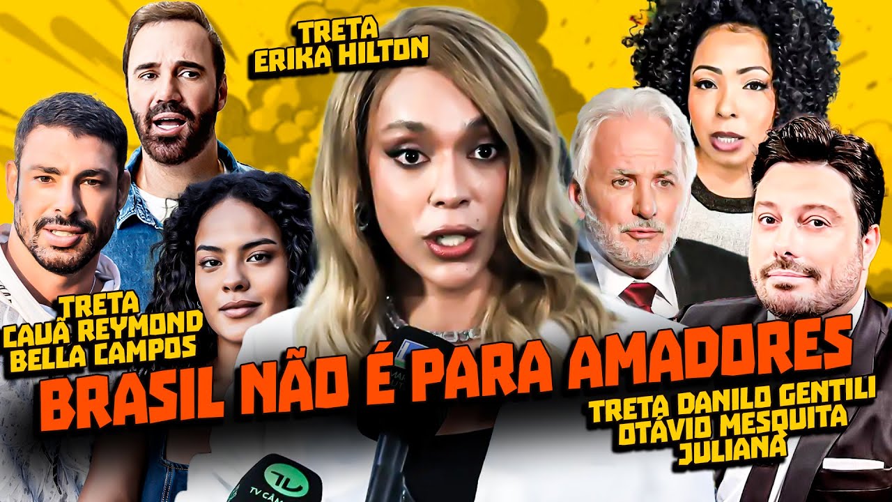 TRETAS JULIANA THE NOITHE I CAUÃ REYMOND I ERICA HILTON - STAND UP DIOGO PORTUGAL