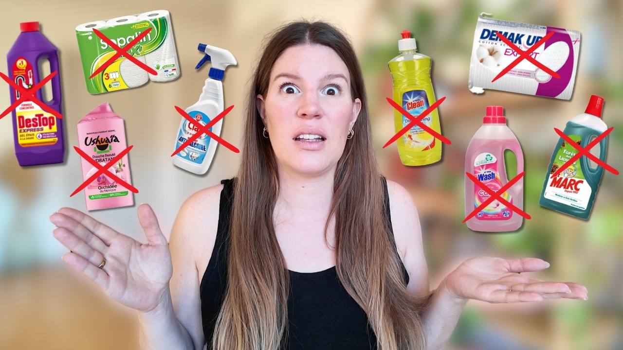10 produits toxiques que j'ai bannis + mes alternatives saines et naturelles 🍃 (partie 2)