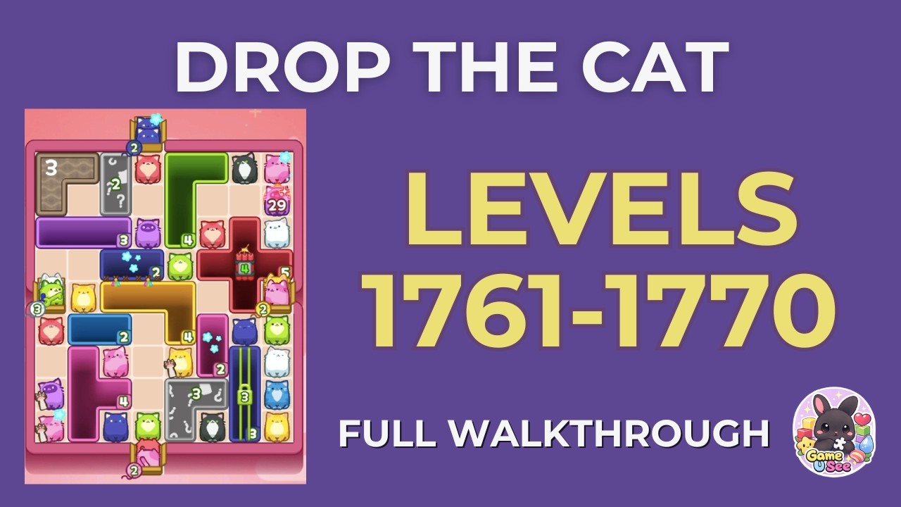 Drop the Cat | Lv.1761–1770 | Level Pack
