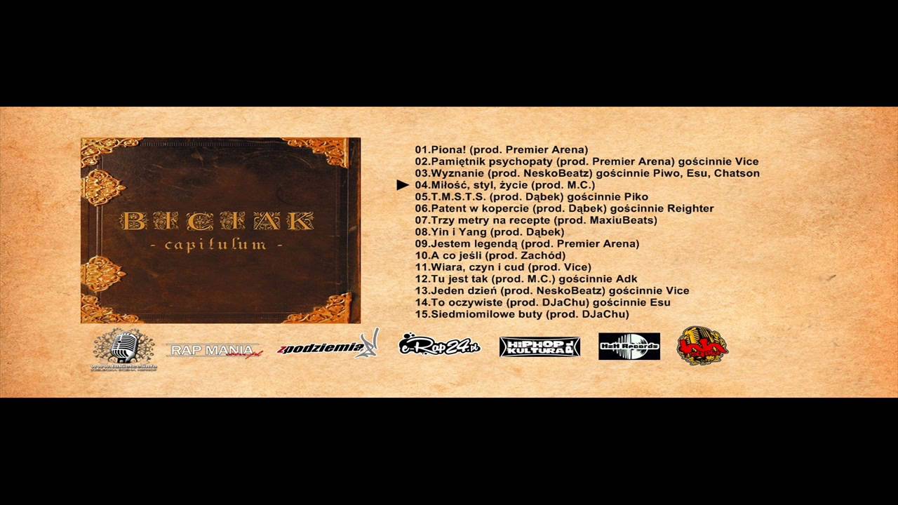 Biciak - 04.Miłość, styl, życie (prod. M.C.) [AUDIO]