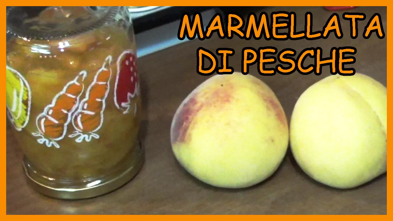 Marmellata genuina di pesche bianche profumate - LE RICETTE DI ZIO ROBERTO