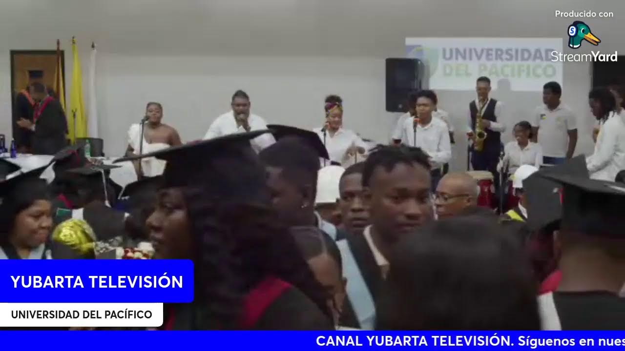 CEREMONIA DE GRADO  DE LA UNIVERSIDAD DE PAC&Iacute;FICO  OMAR BARONA MURILLO.