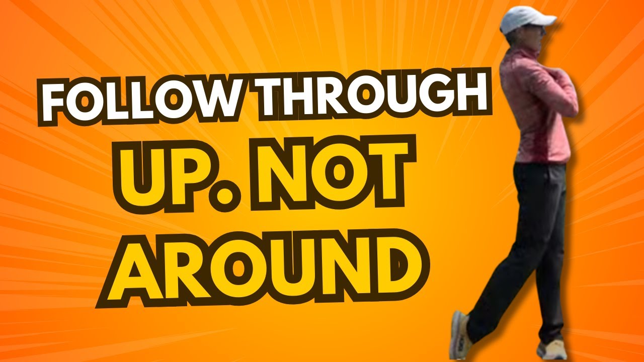 Golf swing: how the body moves in the follow through