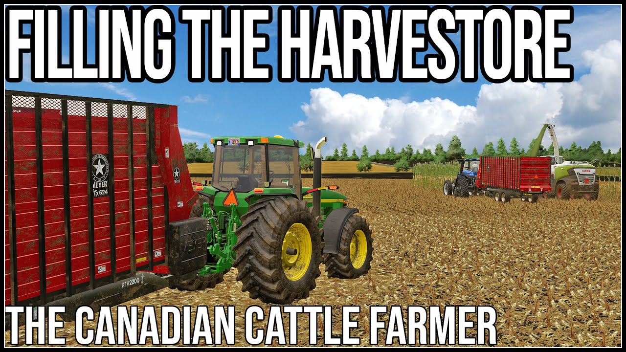 FILLING THE HARVESTORE - The Canadian Cattle Farmer - Episode 28