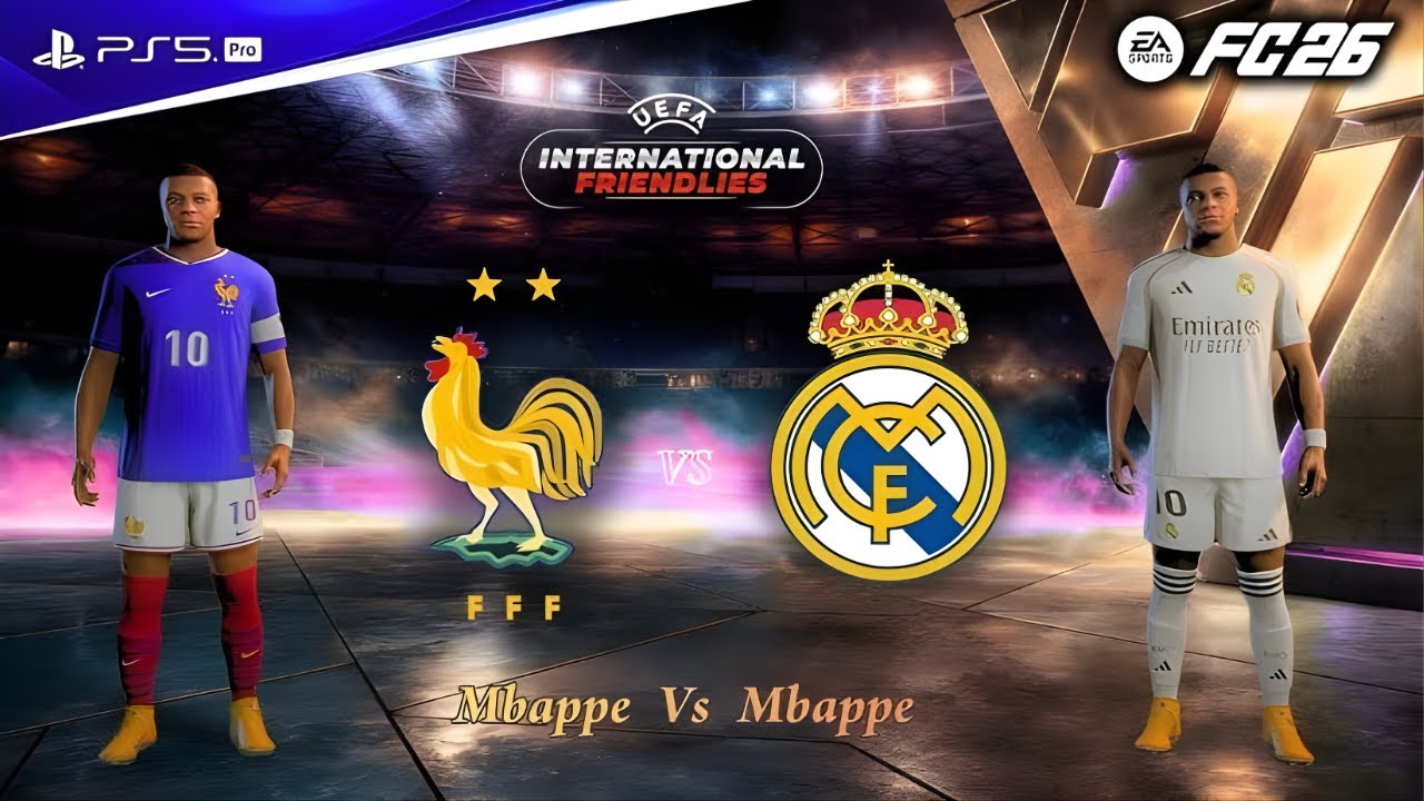 Asad Qureshi vs Momin Siddiqui ⚽ FIFA 26 | France vs Real Madrid