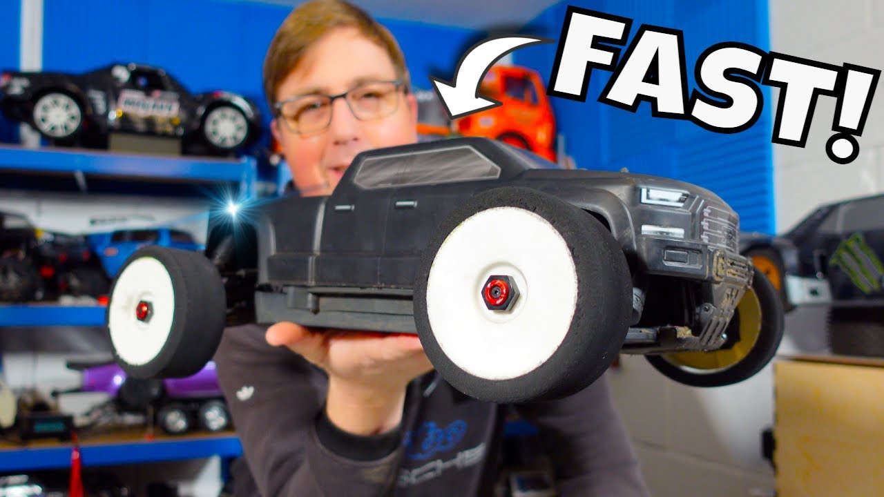 It's FAST but is it the FASTEST!  - Testing my 4s Arrma Street Rock V1.1 on a Runway