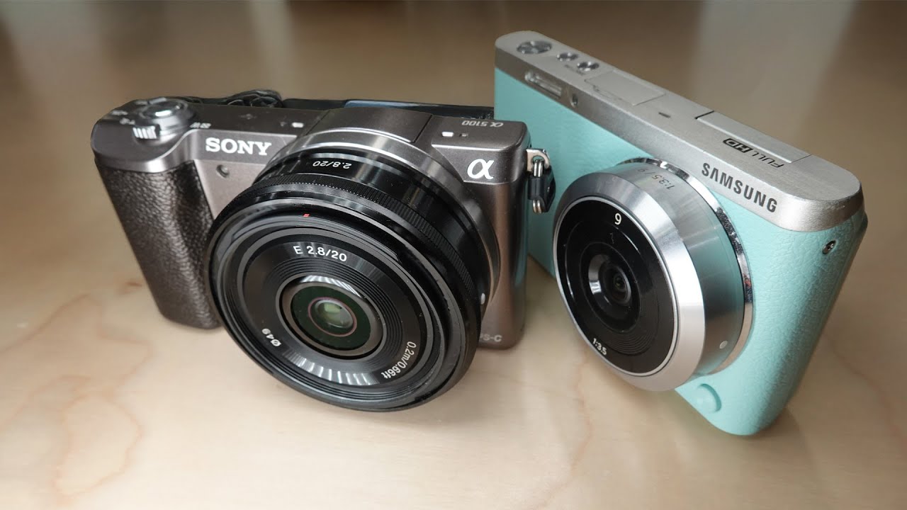 Shocking Video Quality of two tiny Cameras  Samsung NX Mini vs Sony a5100