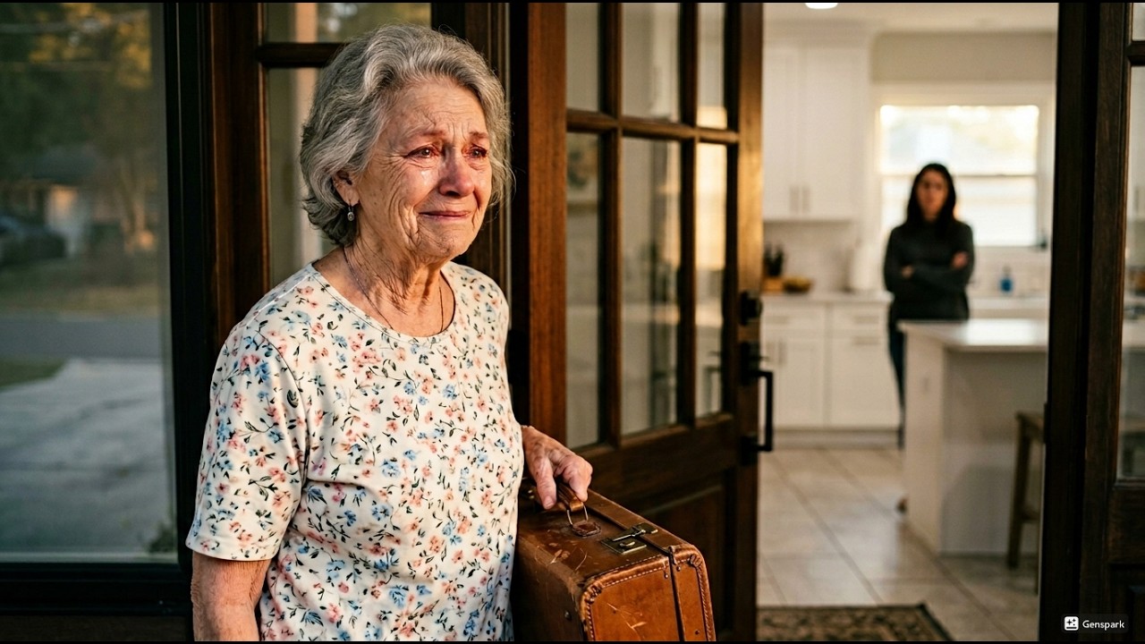 My Daughter-in-Law Told Me to Leave Her House – I Smiled and Never Told My Son Why