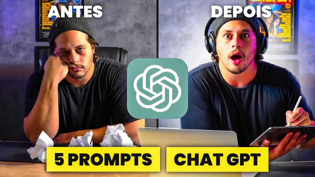 5 PROMPTS DO CHAT GPT QUE TE DARÃO PODER ILIMITADO!