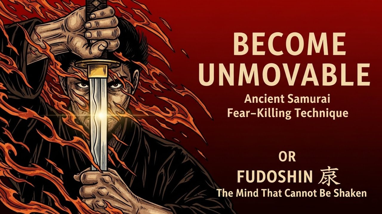Ancient Samurai Technique to Overcome Any Fear – Fudoshin (Immovable Mind)
