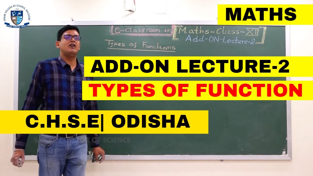 Ad-don - Lecture-2 on Types of Function