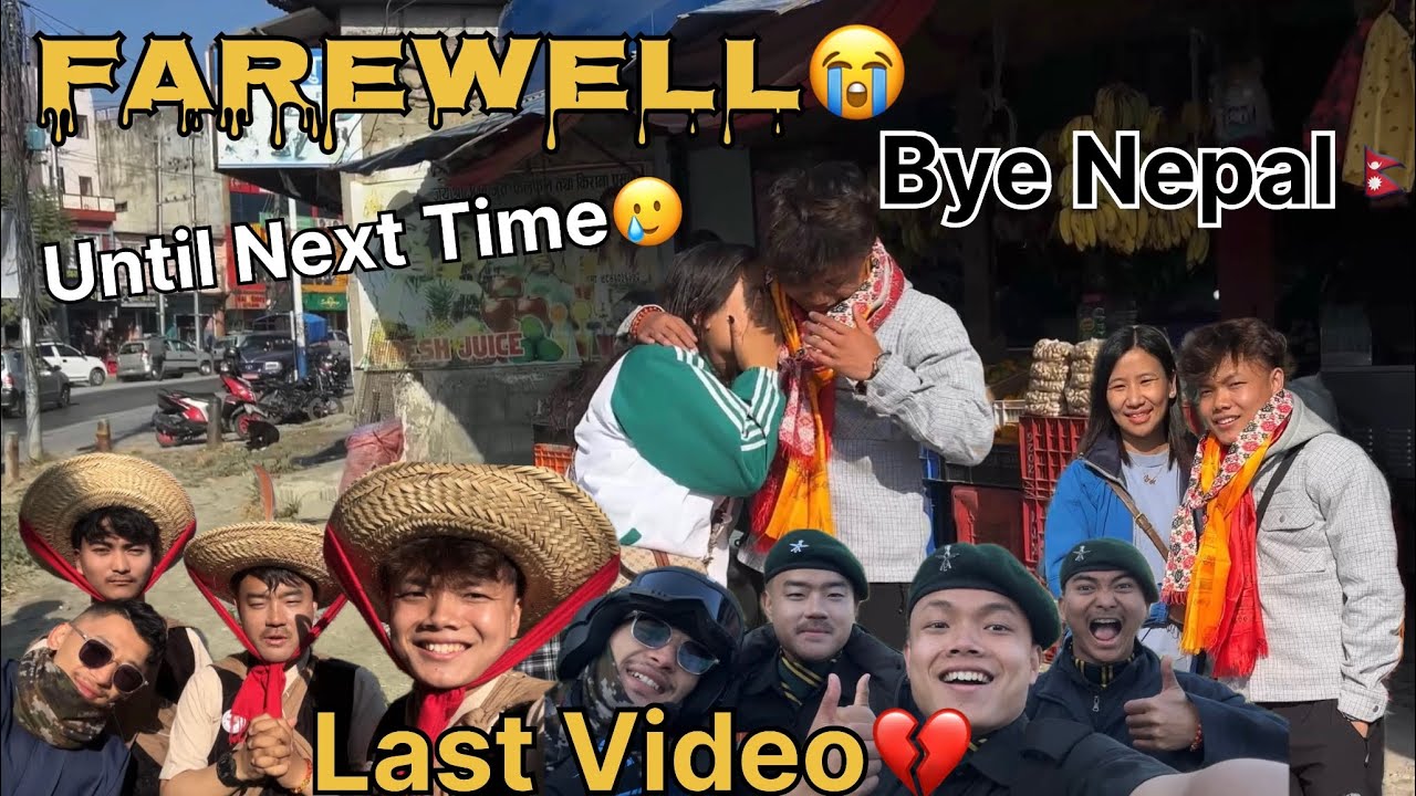 Together Last Video in 🇳🇵💔|| Farewell 😭|| See You Everyone || 