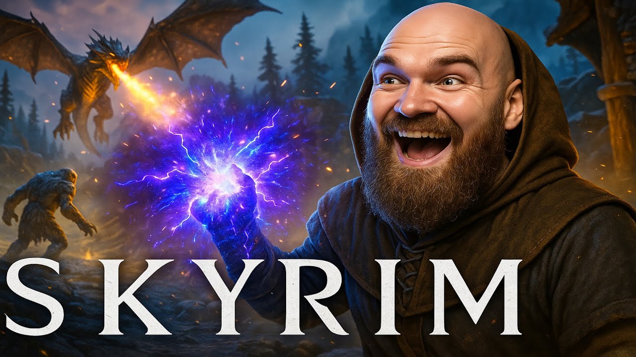 SKYRIM — САМЫЙ УГАРНЫЙ ЗАХОД! 😂 магия, драконы и хаос | Step Play