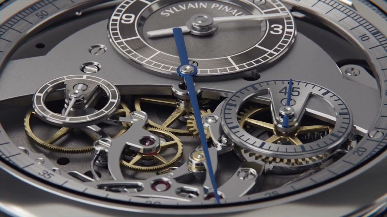 Chronograph Monopoussoir Sylvain Pinaud x Massena LAB