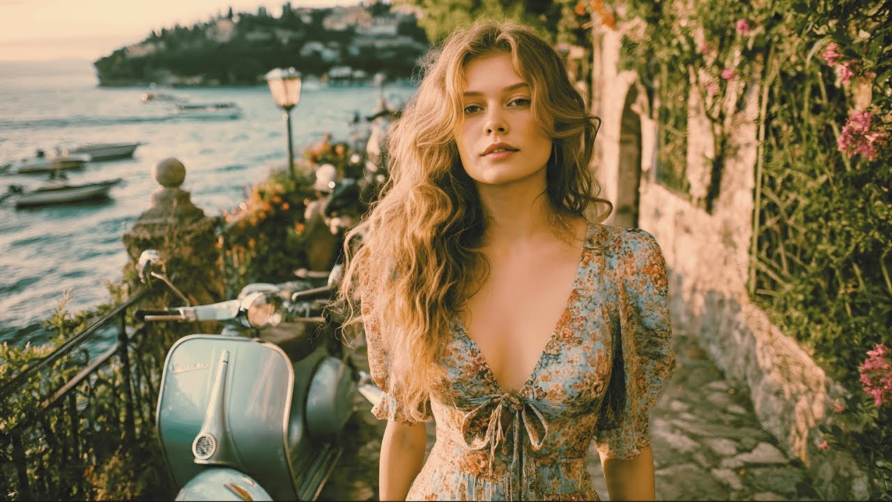 La Notte di Amalfi - A romantic Italian song of the 1960s 🌙 Italian Love Melody (Music Video