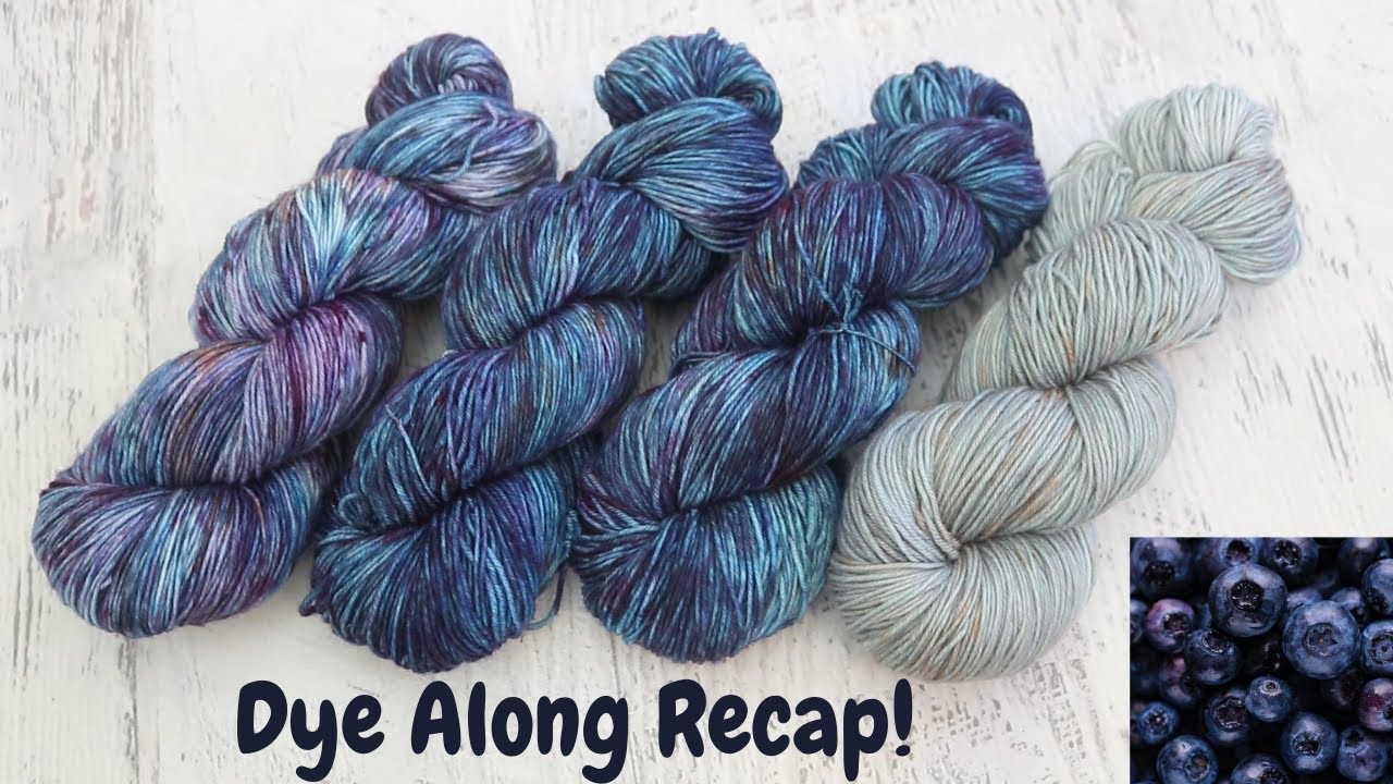 April 2020 #ChemKnitsDyeAlong Livestream Recap (with Bonus LEAVE NO DYE BEHIND!)