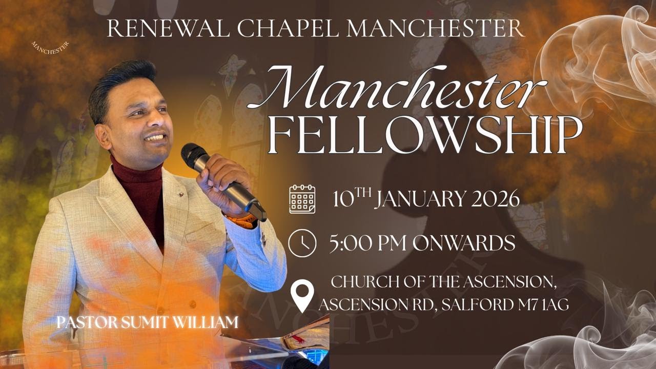Renewal Chapel Manchester Service | 10th January 2026 LIVE