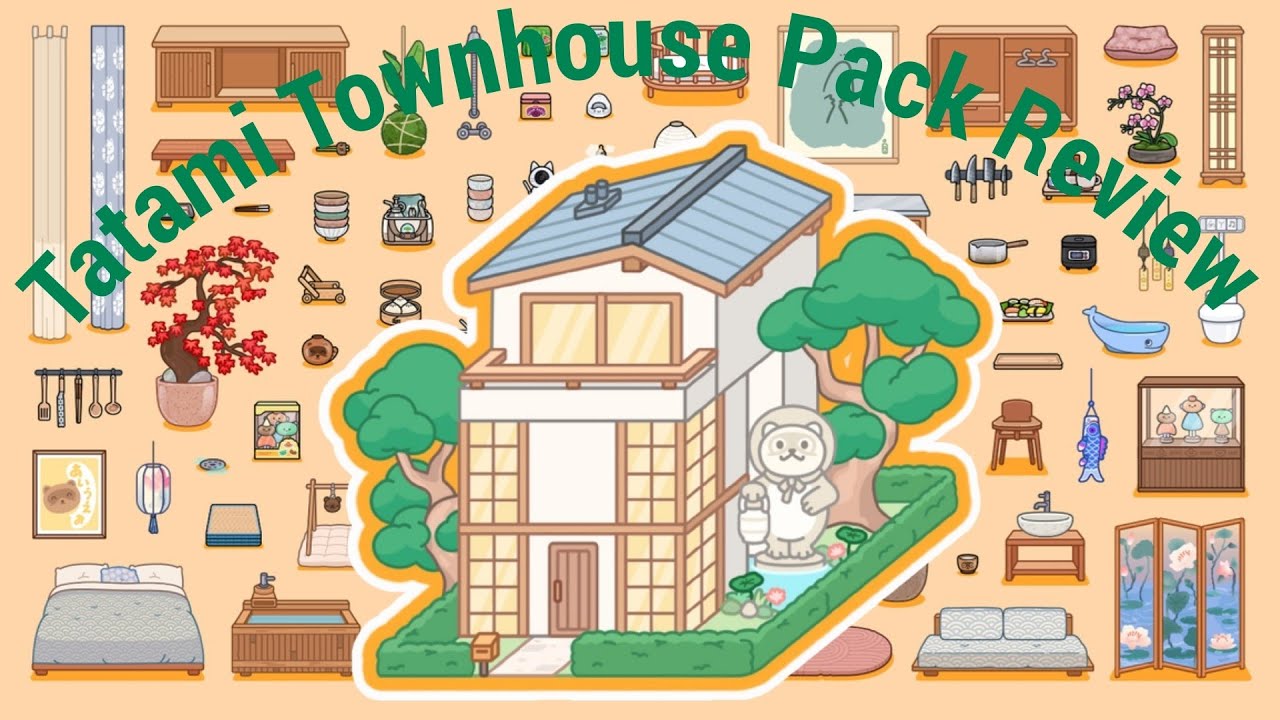 Tatami Townhouse Pack Review, Tocal life World