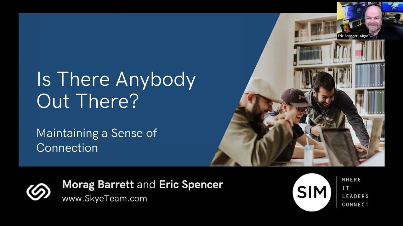 SIM RLF Speaker Series - Morag Barrett & Eric Spencer - 