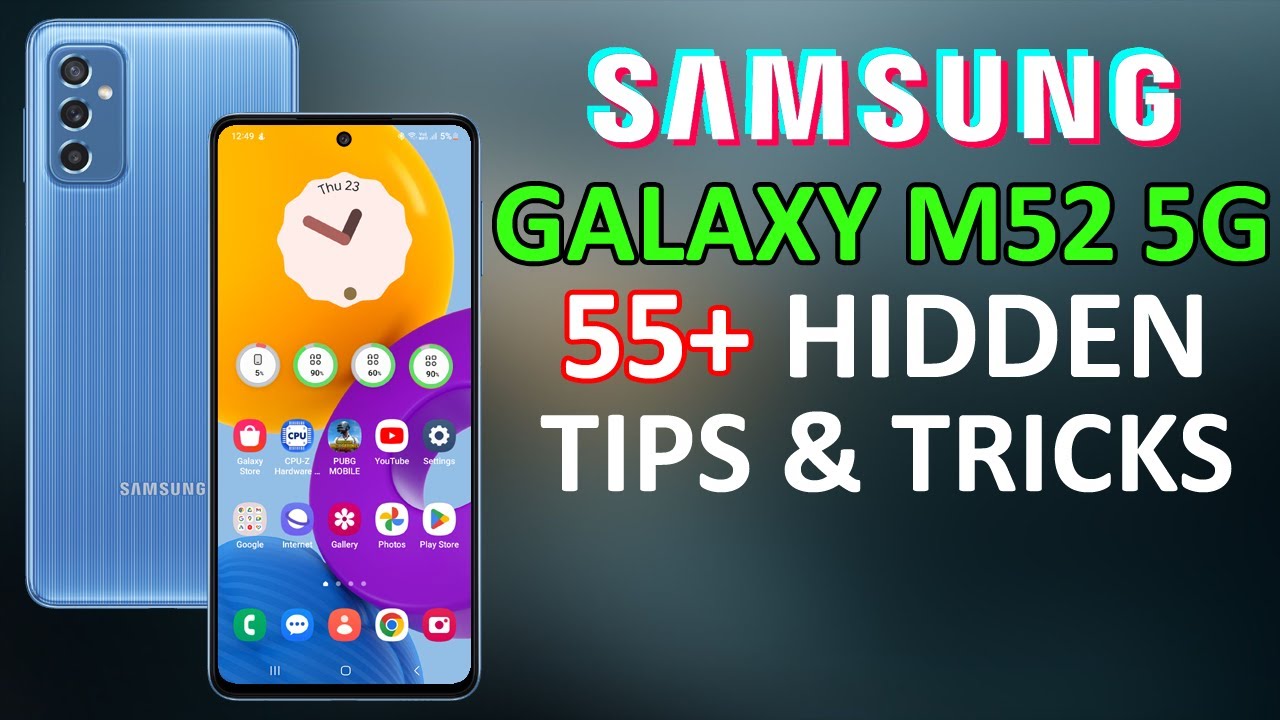Samsung M52 5G 55+ Tips, Tricks & Hidden Features  | Amazing Hacks - THAT NO ONE SHOWS YOU 🔥🔥🔥