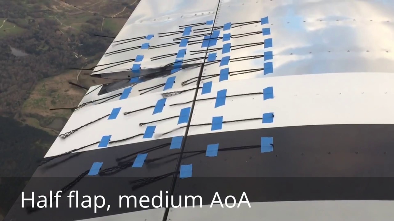 Sonex Wing Airflow Visualization