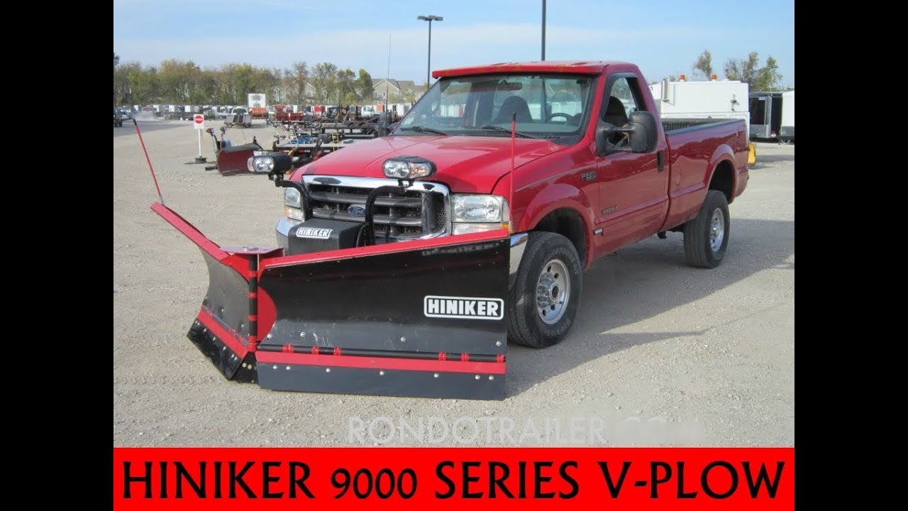 HINIKER 9000 SERIES V PLOW