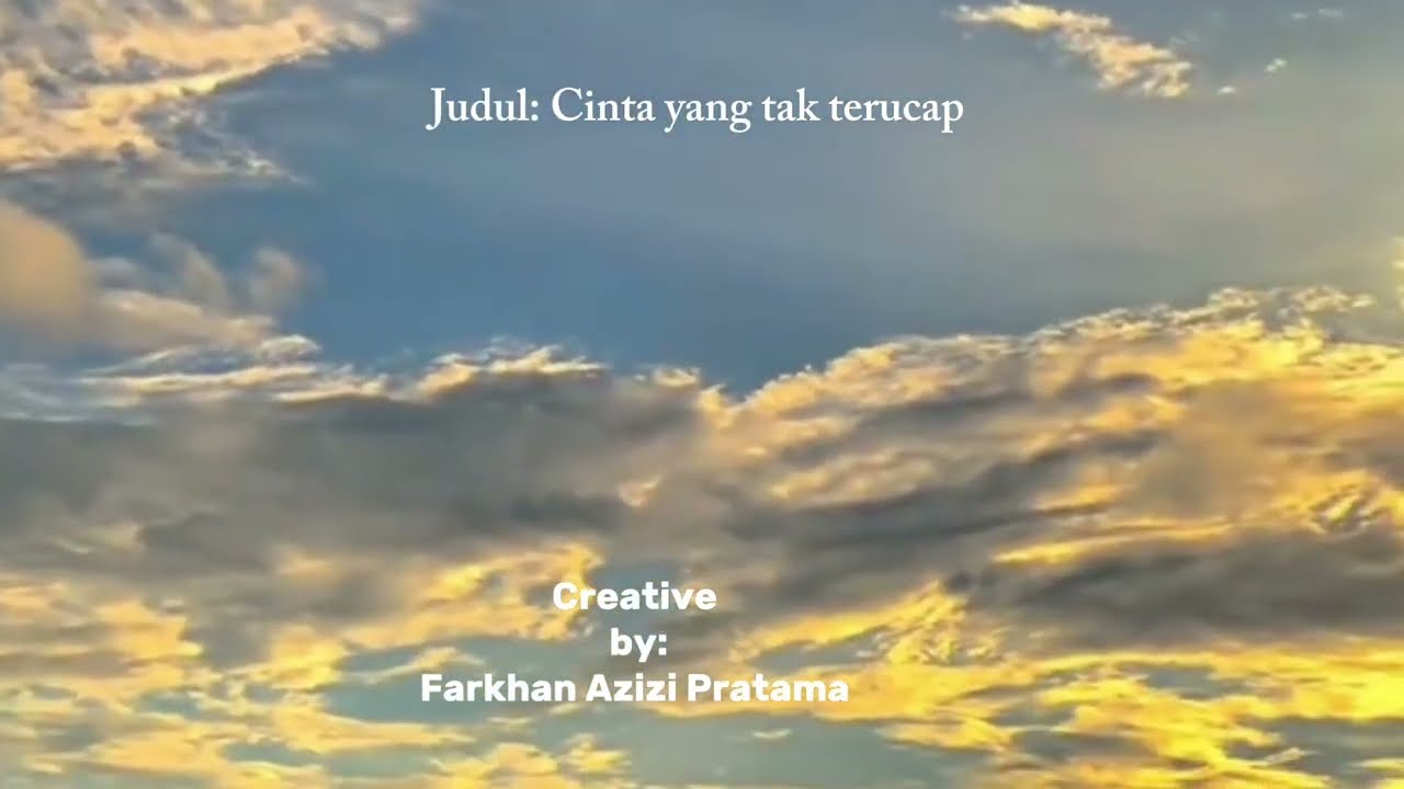 CINTA YANG TAK TERUCAP || FARKHAN AZIZI || Musikalisasi Puisi || smablu 2026
