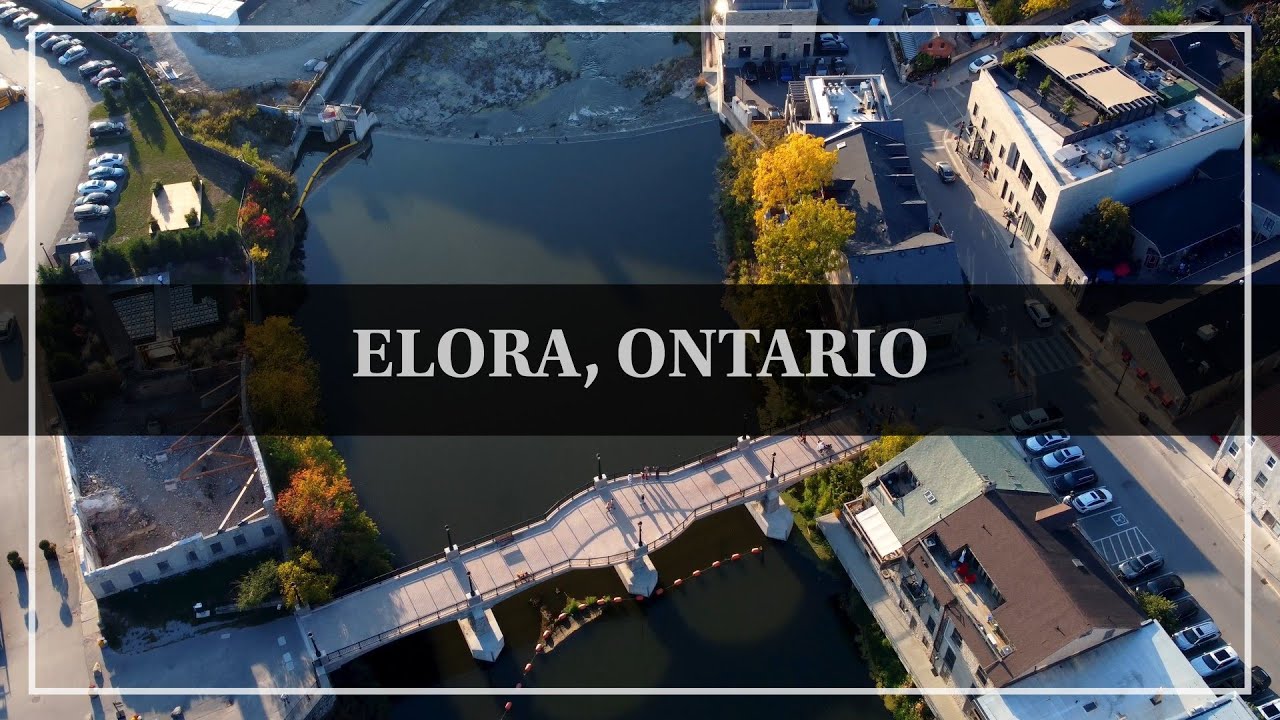 Elora, Ontario (4K Drone)