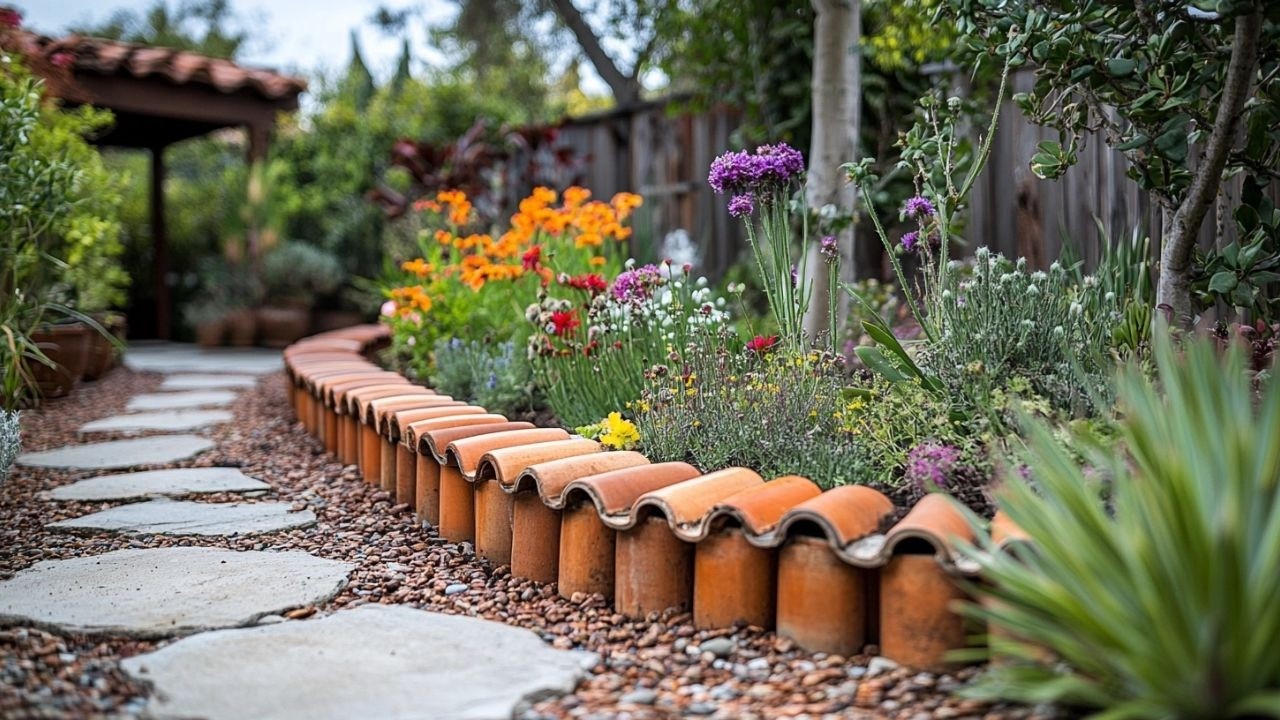 13 Rustic Garden Edging Ideas That Will Instantly Elevate Your Yard! (So Simple Yet Stunning!)