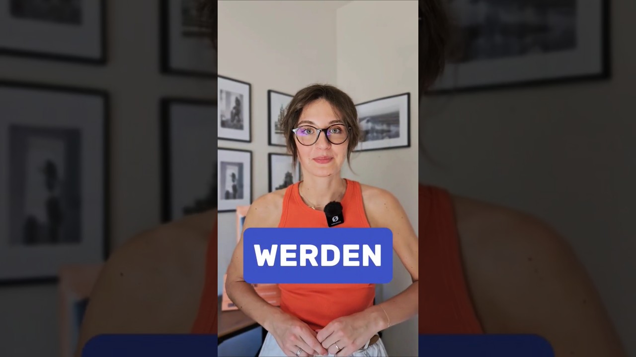 Czasownik WERDEN - co oznacza po niemiecku? #niemiecki #deutschmitlucy