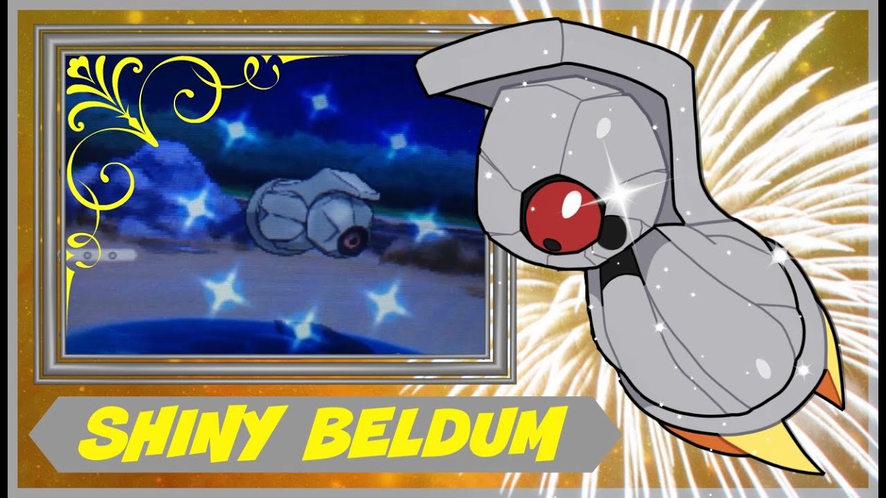 Live Shiny Beldum, 5947 SRs, Omega Ruby BQ#10