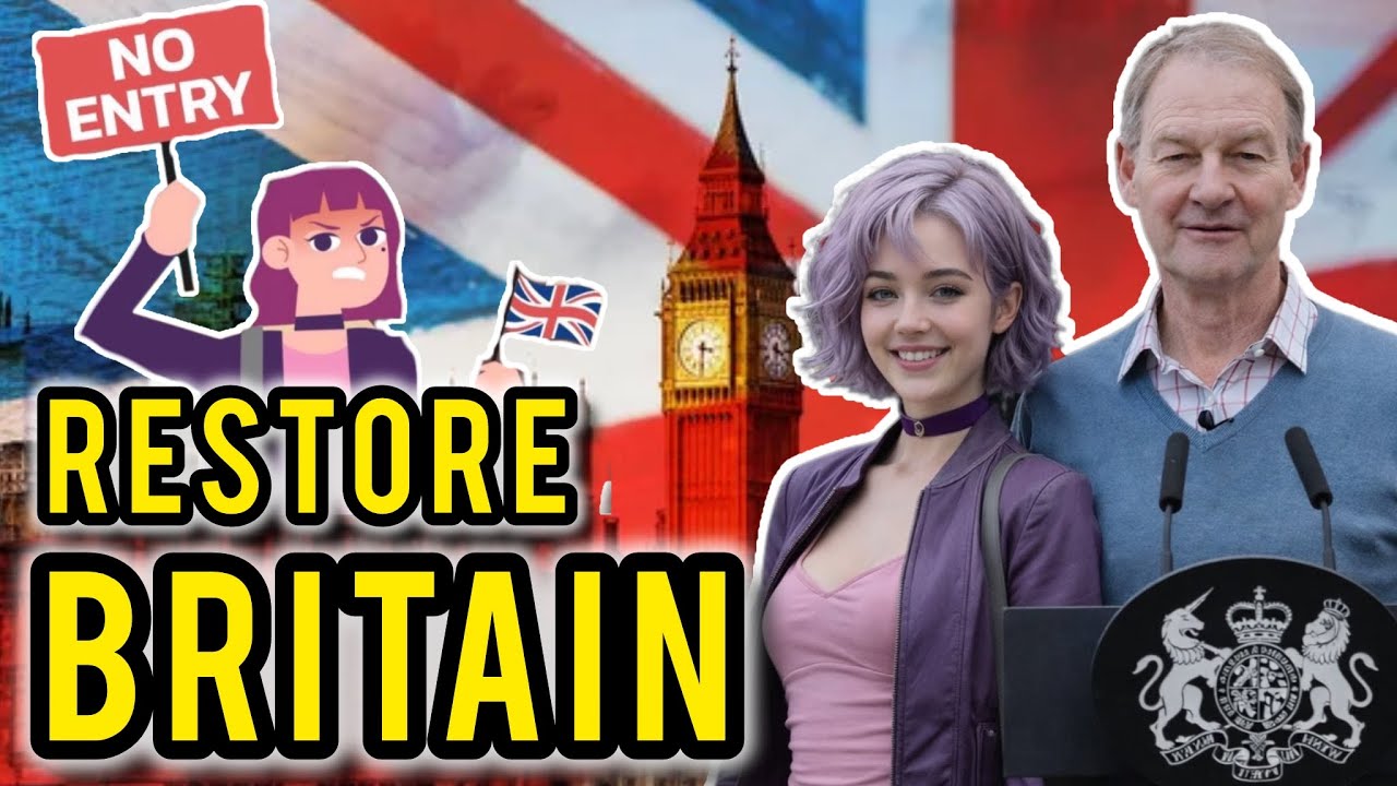 LIBERATE: Amelia Joins Rupert Lowe to Launch Restore Britain!